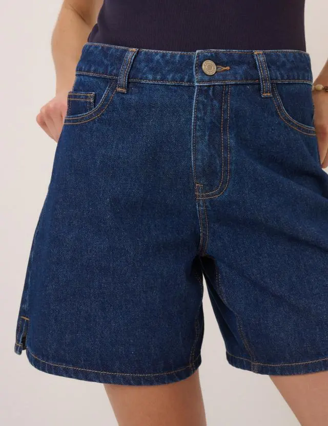 Dark Denim Bermuda Short