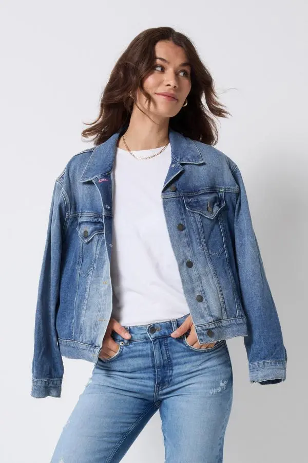 Indigo Blue Trucker Denim Jacket