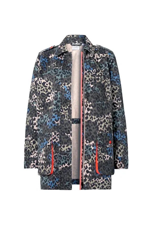 Khaki Wild Camo Utility Jacket