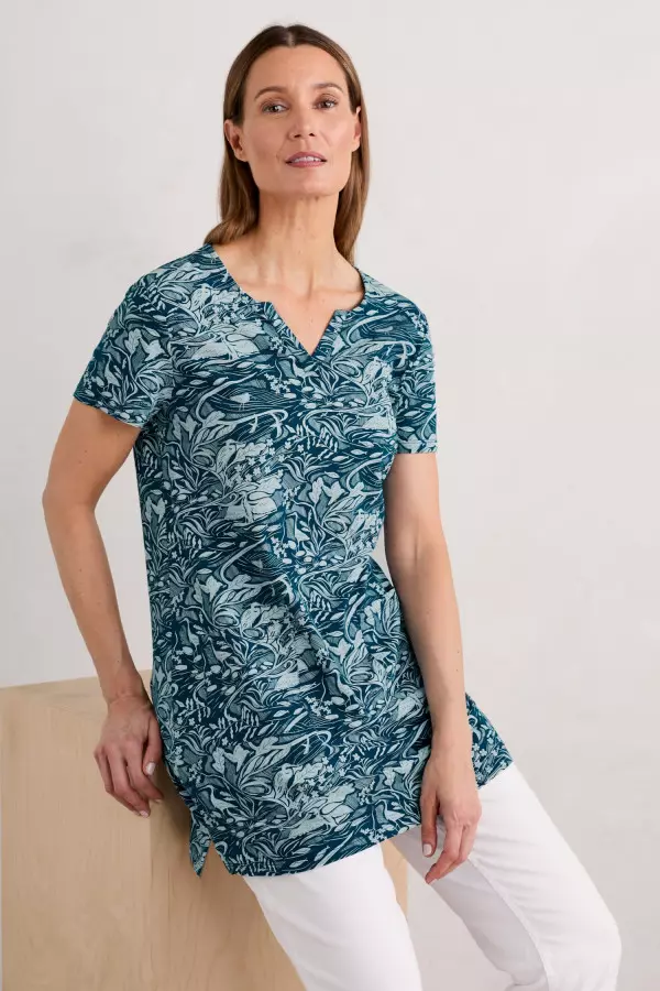 Artist's Palette V-neck Tunic