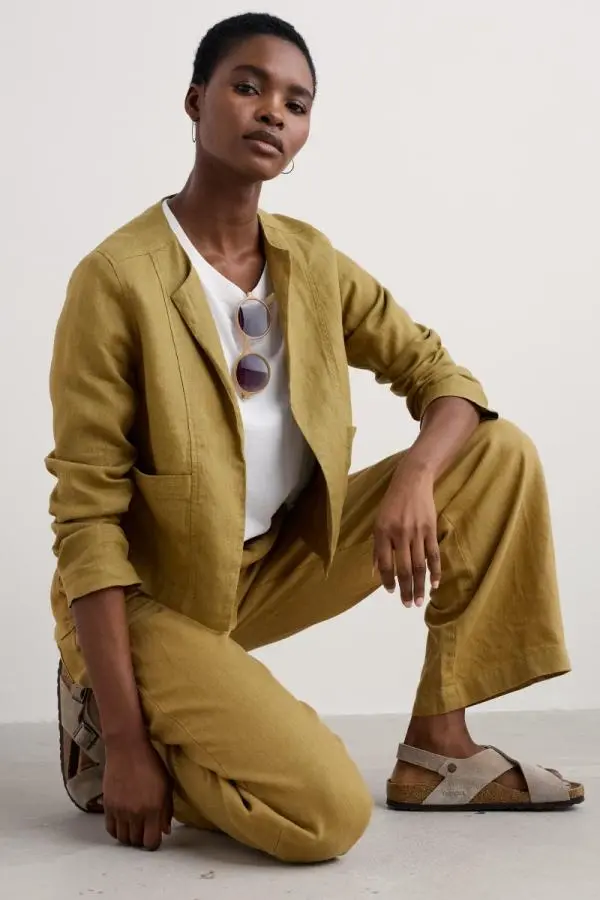 Country Lane Linen Jacket