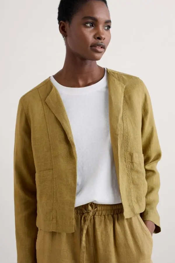 Country Lane Linen Jacket