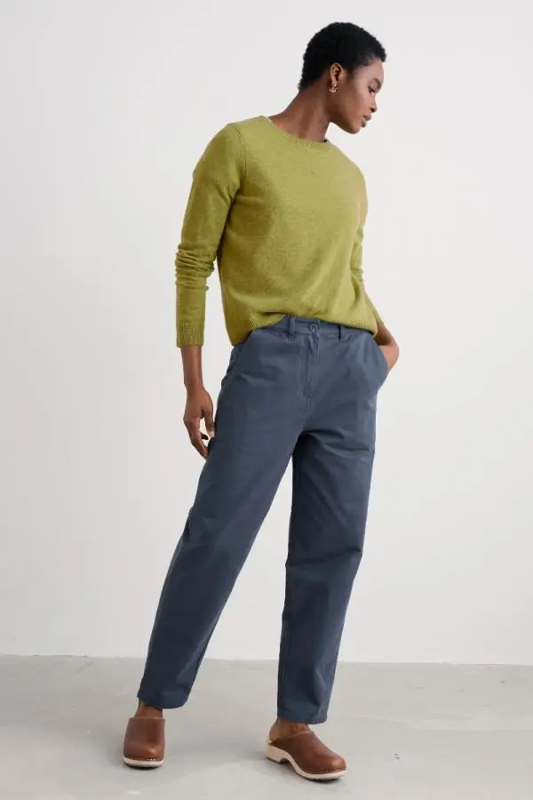 Mor Path Organic Cotton Tapered Trousers