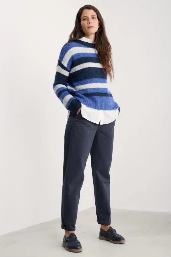 Mor Path Organic Cotton Tapered Trousers