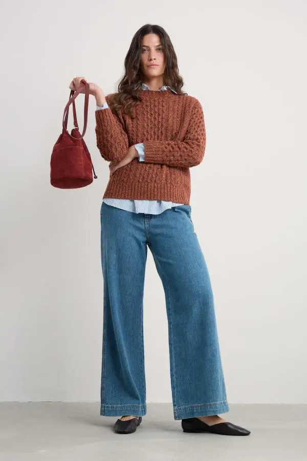 Sennen Cove Wide Leg Jeans