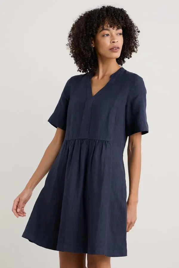 Draw Kiln Linen Dress