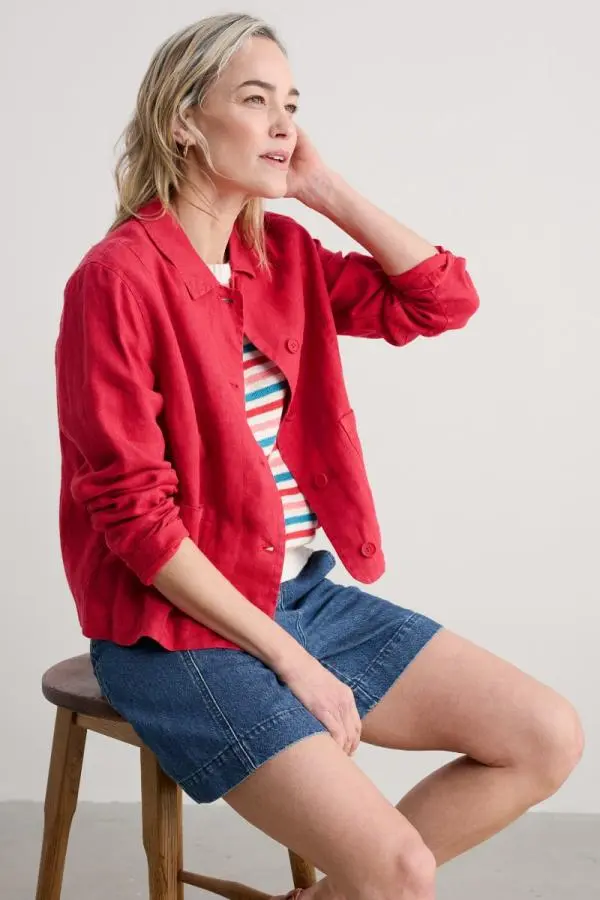 Arame Linen Jacket