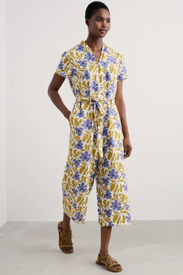 Treen Cove Linen Jumpsuit