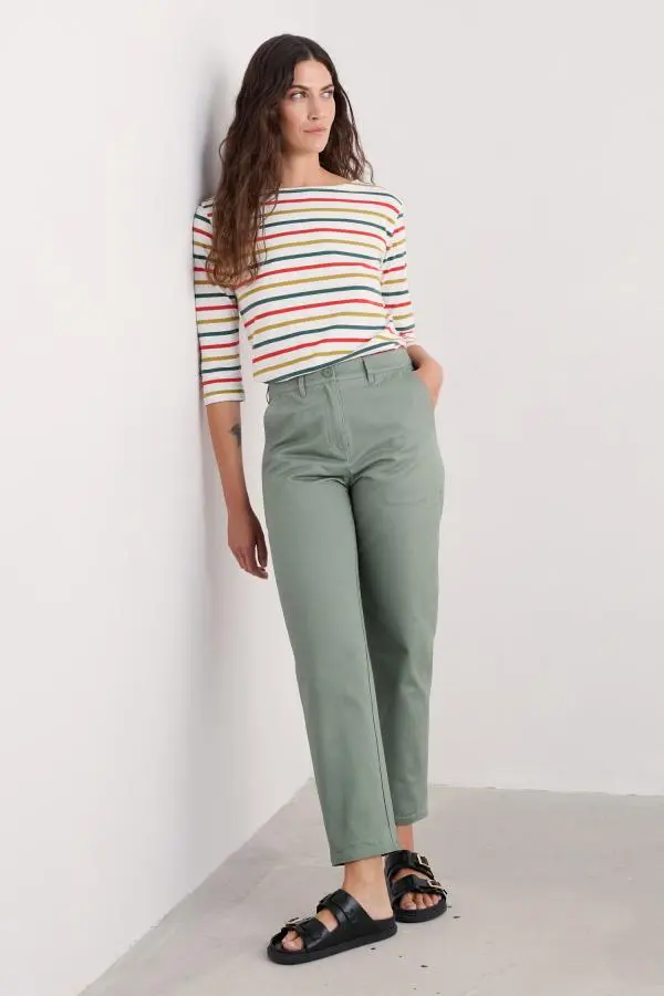 Mor Path Organic Cotton Tapered Trousers