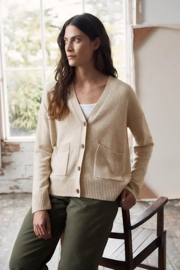 Senara Merino-blend Cardigan