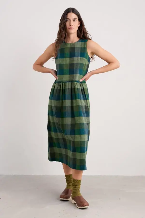 Brouse Sleeveless Dress in GOTS-Certified Organic Cotton
