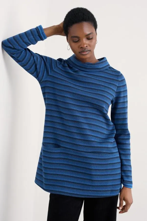 Mawgan Porth Jacquard Jersey Tunic