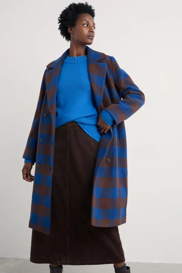 Budock Wool-Blend Coat