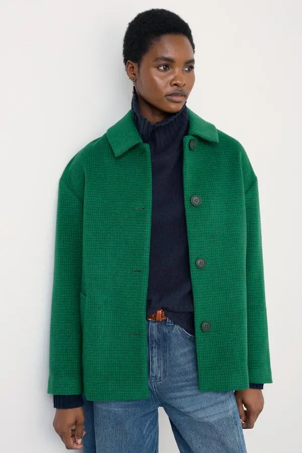 Beamwind Checked Coat