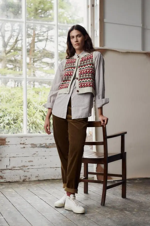 Trethornes Tapered Cord Trousers