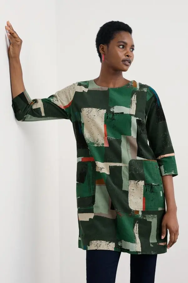 Port Gaverne Needlecord Tunic