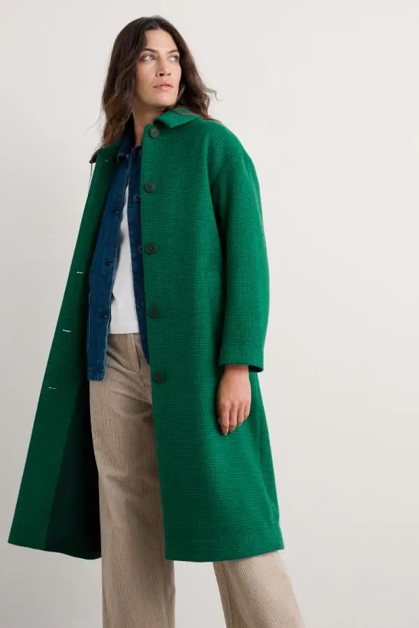 Boskerris Wool-Blend Coat