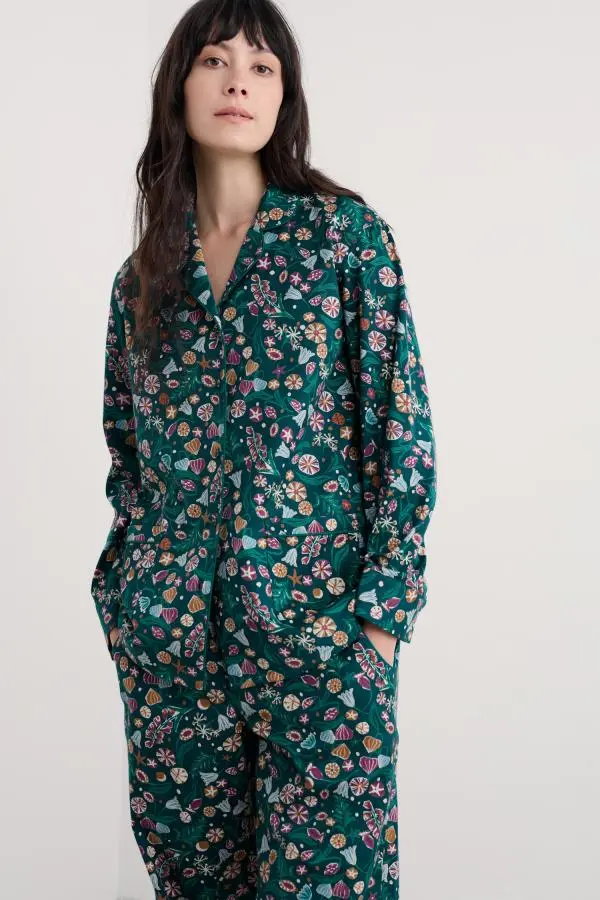 Simple Stars Flannel Pyjamas