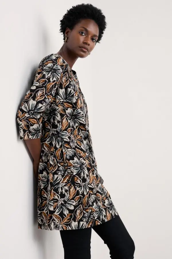 Port Gaverne Needlecord Tunic