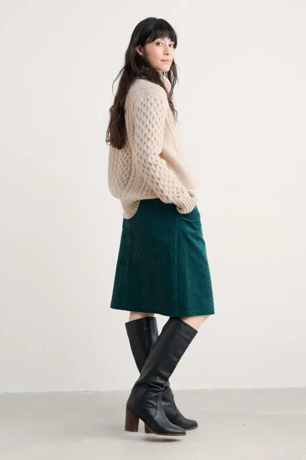 Dovetail A-Line Skirt