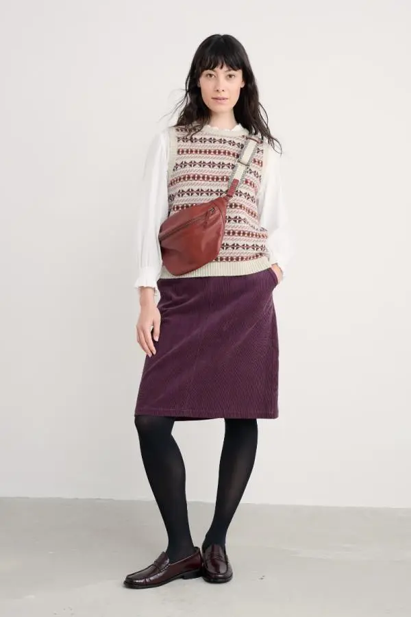 Dovetail A-Line Skirt