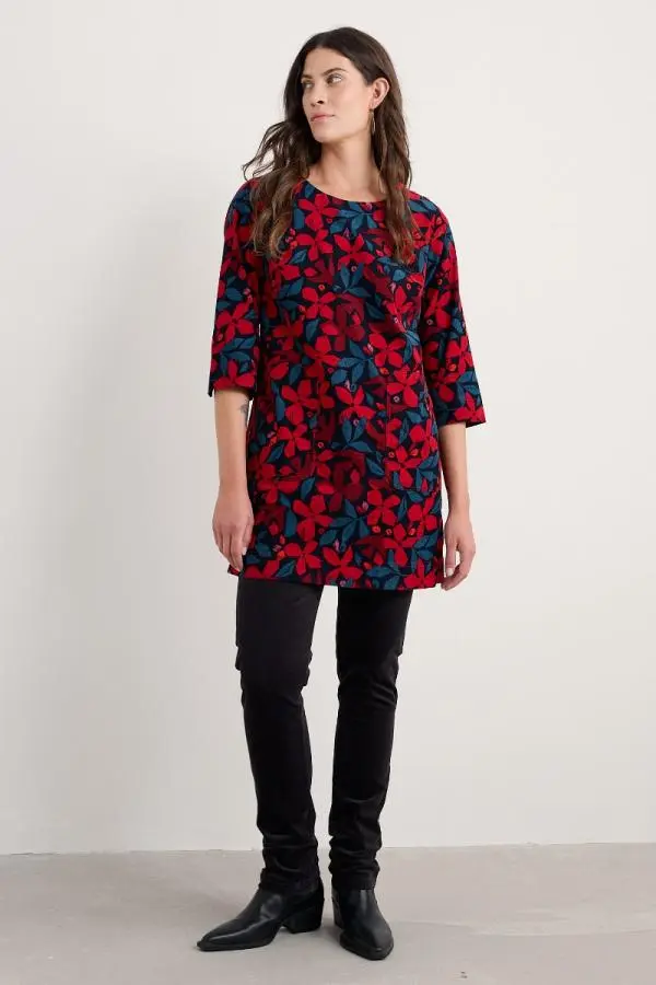 Port Gaverne Needlecord Tunic