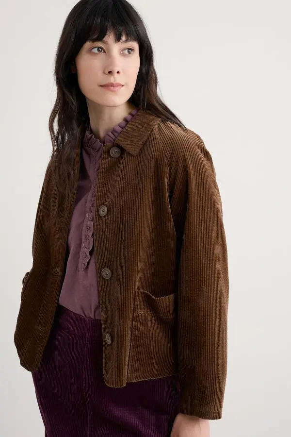 Ocean Mist Cord Jacket