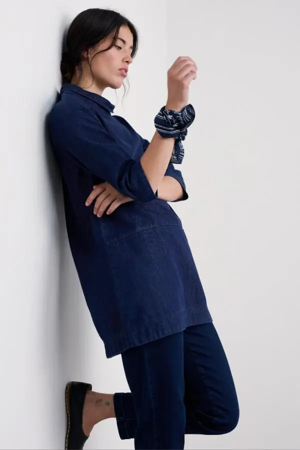 Curlew Cry Denim Tunic