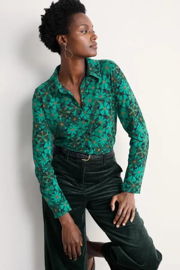 Teasel Head Organic Cotton Jersey Shirt