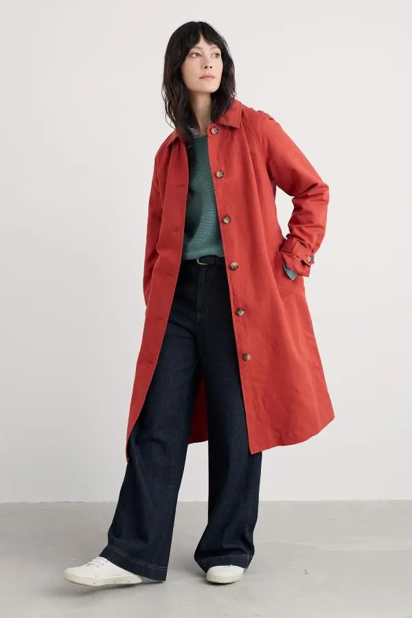 Boscastle Organic Cotton Mac