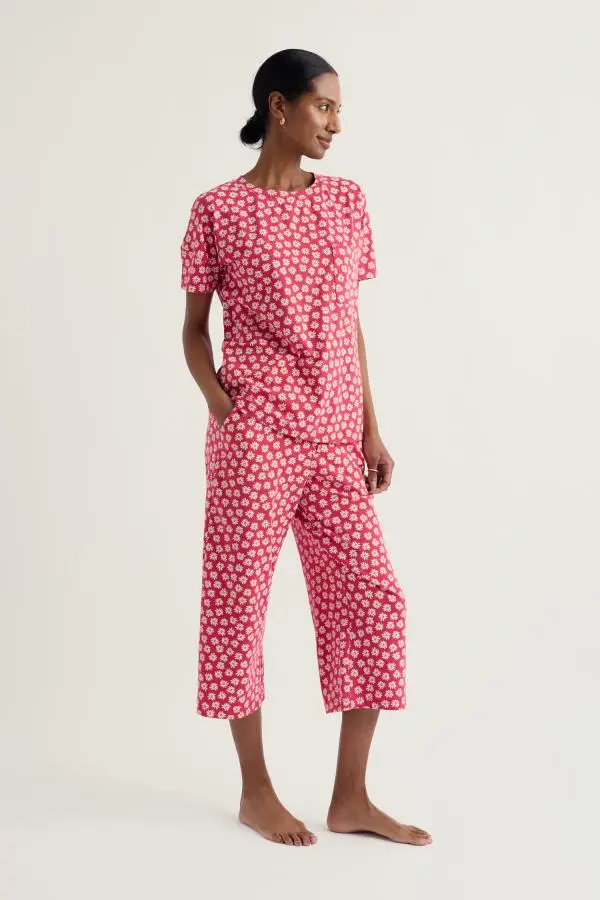 Moonlight Jersey Printed Pyjamas