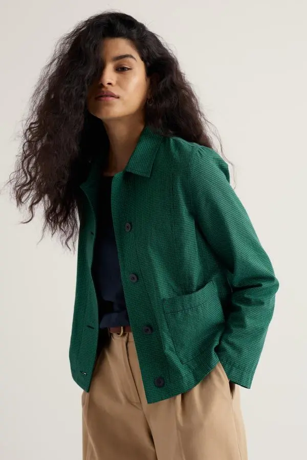 Carnon Downs Jacket in GOTS-Certified Organic Cotton