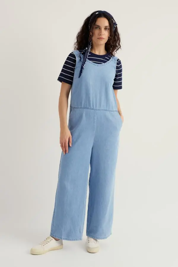 Salt Air Wide Leg Jumpsuit