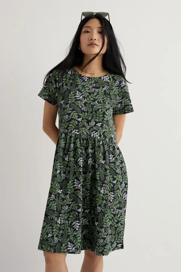Carleon Cove Dress in GOTS-Certified Organic Cotton