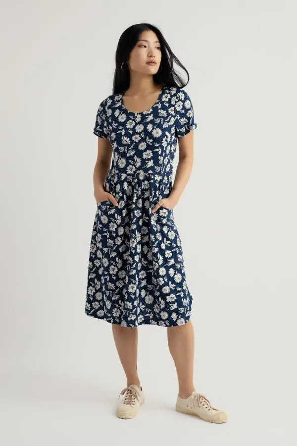 Enor Fit-and-Flare Dress