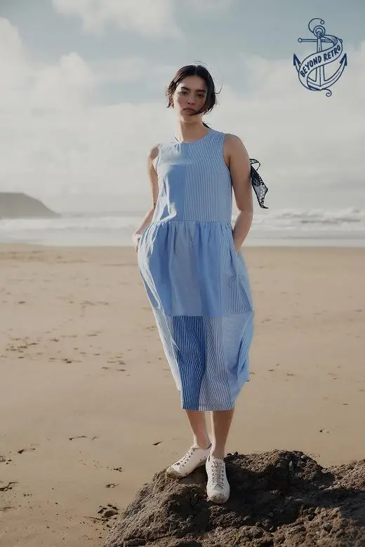 Beyond Retro x Seasalt Sleeveless Brouse Dress