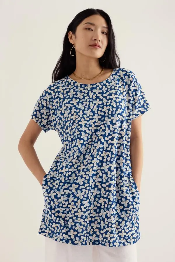 Ocean Gaze Jersey Tunic