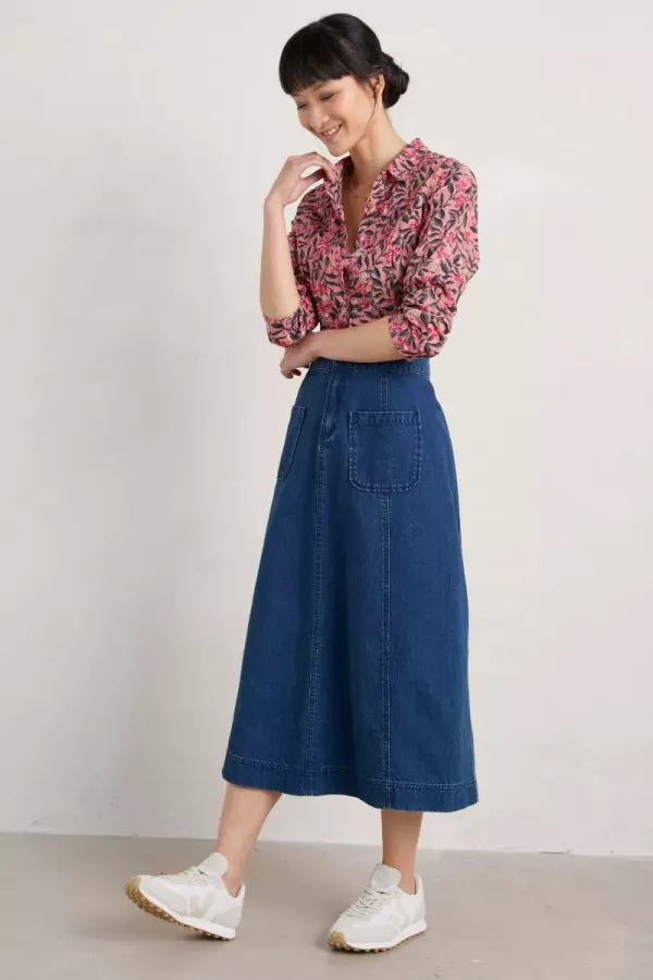 Dusk Journey Midi Skirt