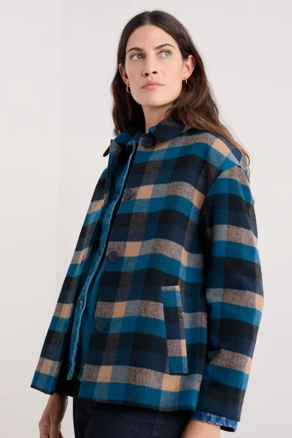 Beamwind Checked Coat