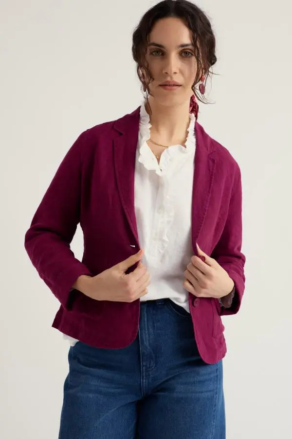 Blinker Linen Blazer
