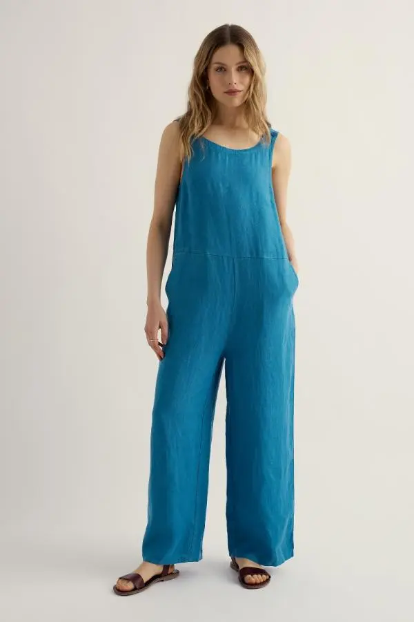 Salt Air Wide Leg Jumpsuit