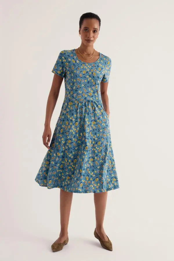 Enor Fit-and-Flare Dress