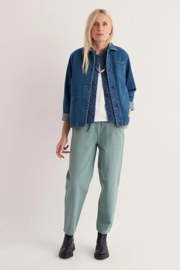 Sholl Trouser in Organic Cotton Canvas