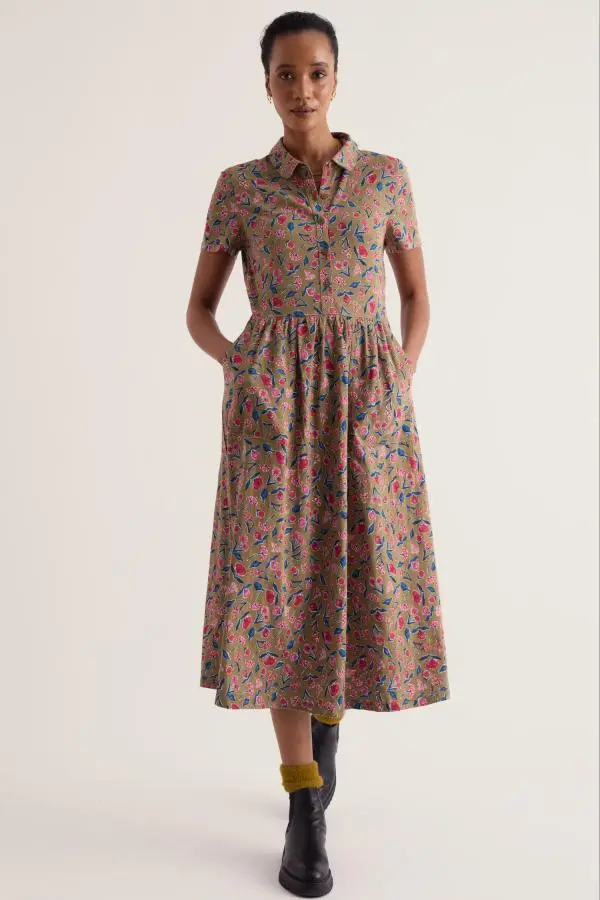 Mainland Jersey Midi Dress