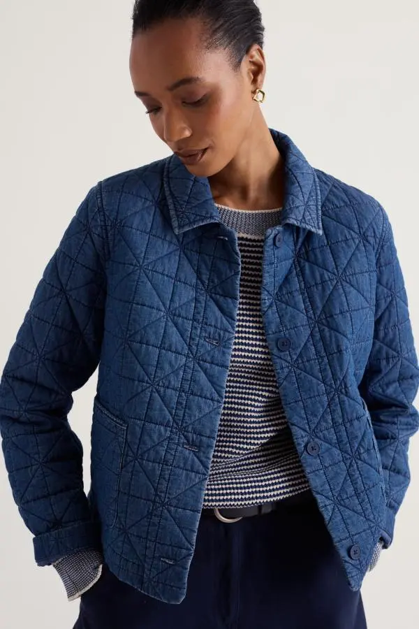 Incoming Tide Quilted Cord Jacket