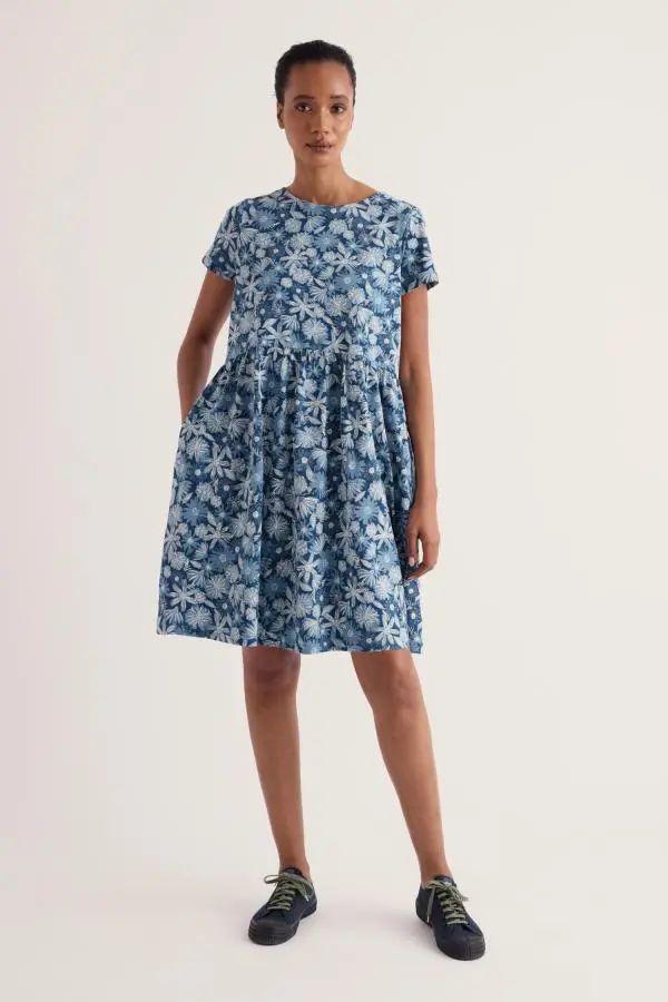 Carleon Cove Dress in GOTS-Certified Organic Cotton