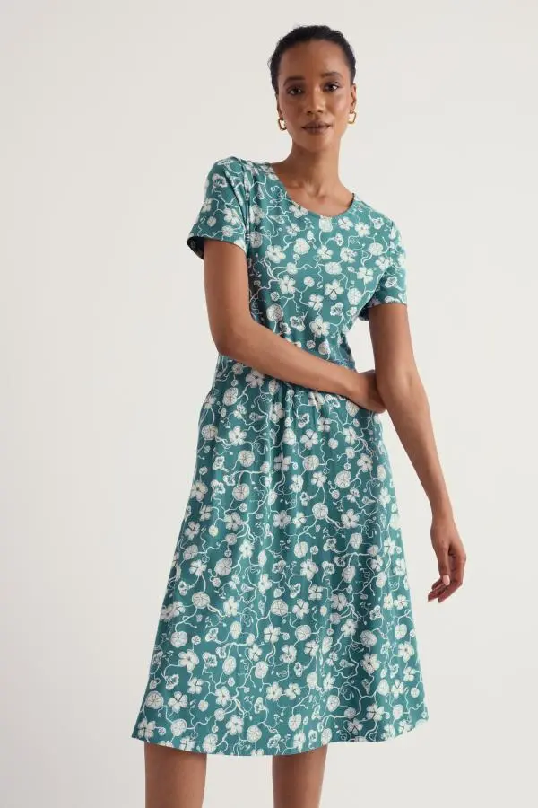April Short Sleeve Dress