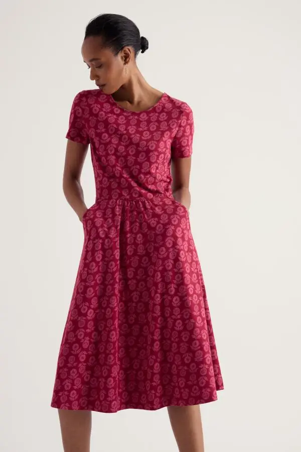 April Short Sleeve Dress