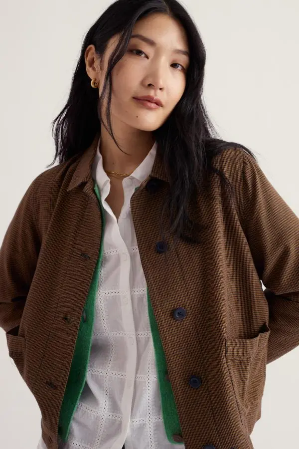 Carnon Downs Jacket in GOTS-Certified Organic Cotton