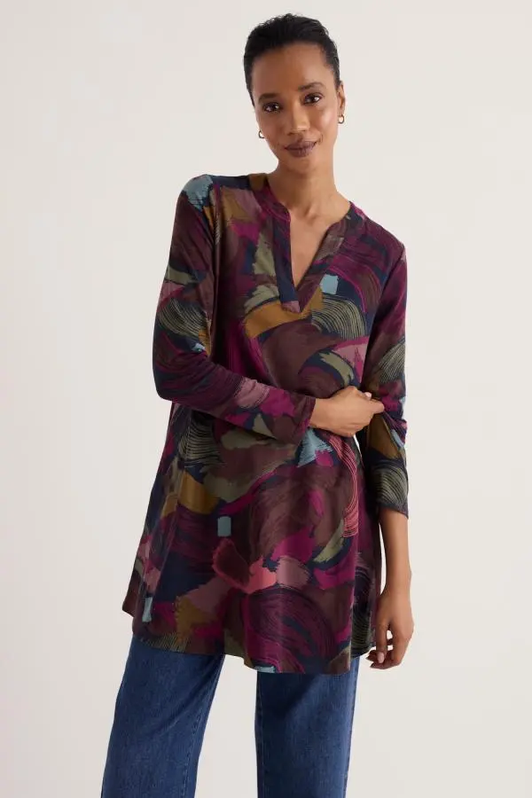 Wreathe Jersey Tunic
